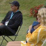 Phil Mickelson and Kelley Cahill Rahm at the U.S. Open