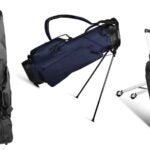 three golf bags