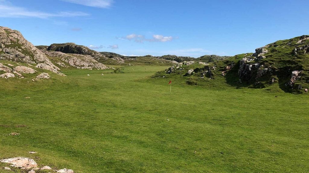 Iona Golf Course is on the small island of Iona.