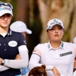 nelly korda and then jin young ko stand