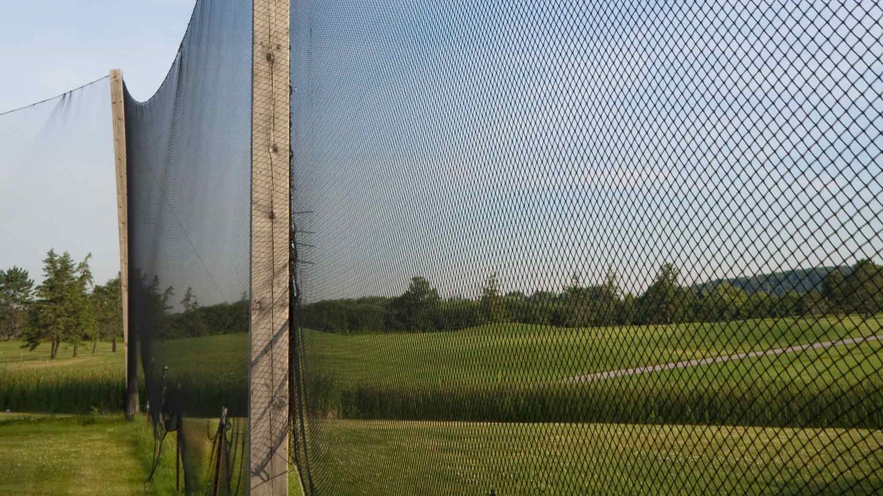 How do you take relief from a tee box safety net? Rules Guy