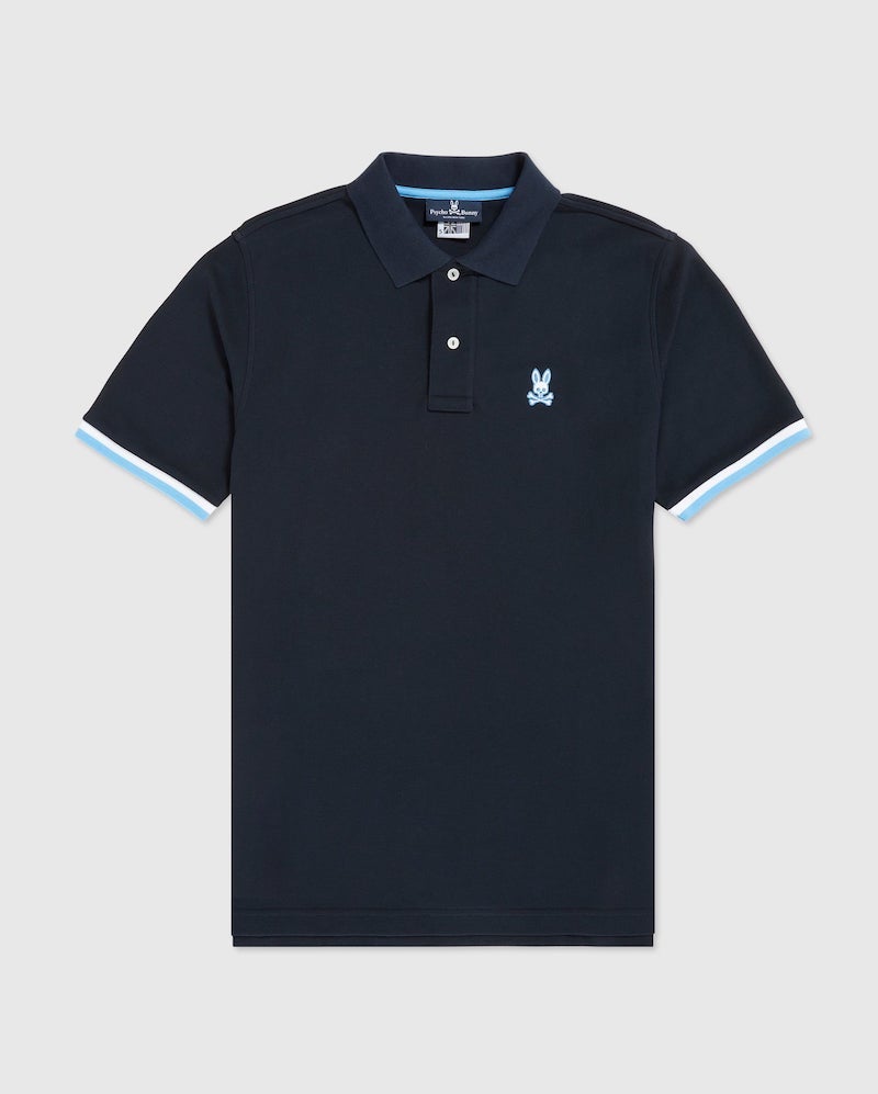Preppy polos with a sneaky stylish detail that will stand out on the course