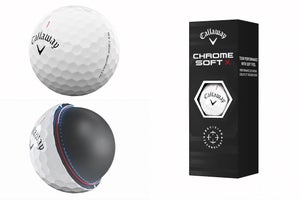 Callaway Chrome Soft X golf ball for 2022.