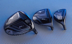Mizuno's ST-Z 220 metalwood family, featuring high-launching and draw-biased drivers, fairways and hybrids.