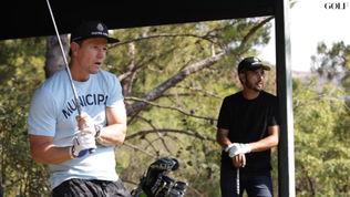 Mark Wahlberg vs. Abraham Ancer Closest-to-the-Pin Challenge