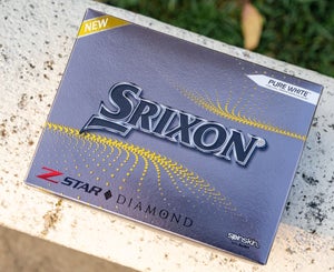 Srixon's new Z-Star Diamond golf ball packaging.