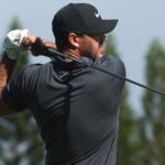Brooks Koepka hits tee shot in first round of 2020 Sentry Tournament of Champions