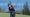 Bryson DeChambeau hits shot during PGA Tour tournament