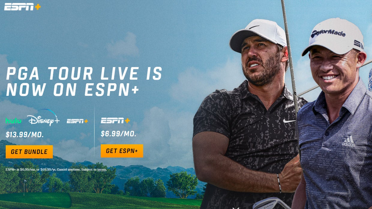 PGA Tour Live on ESPN+