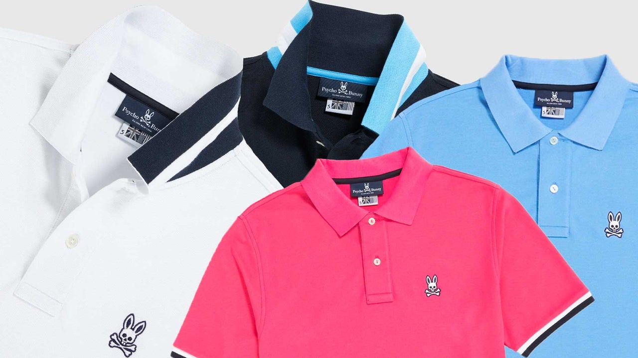 Preppy polos with a sneaky stylish detail that will stand out on the course