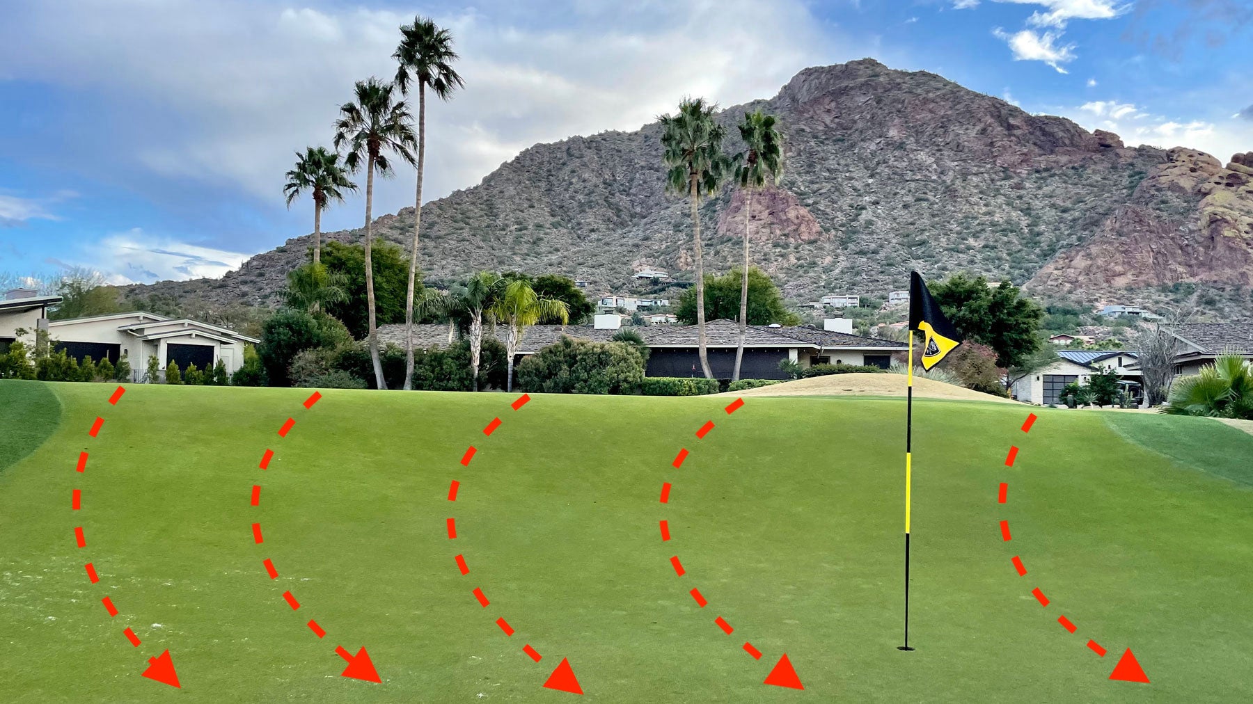 This par3 course teeters between insanely fun and just plain insane