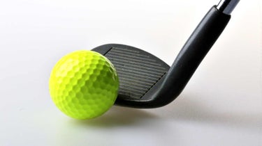 wedge with golf ball