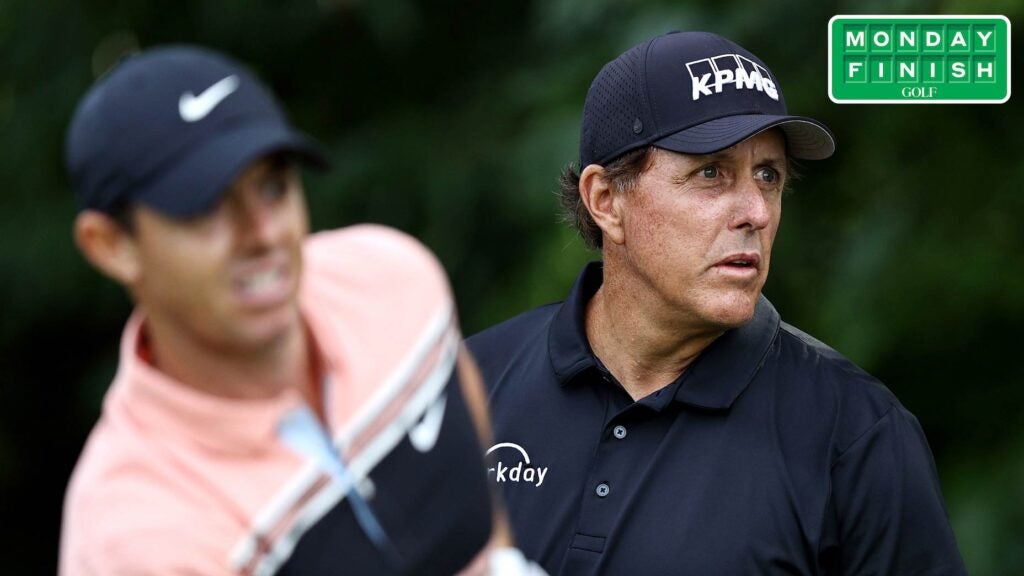 Rory McIlroy didn't hold back when it came to Phil Mickelson's latest comments.