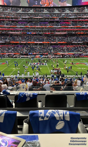 DJ's view from the Super Bowl