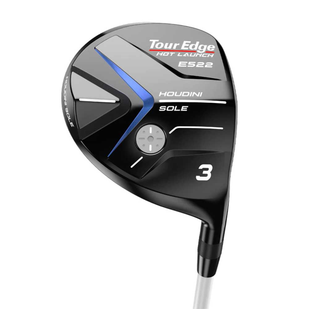 The Tour Edge E522 fairway wood.