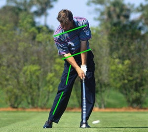 Why you should rehearse your impact position before starting your swing