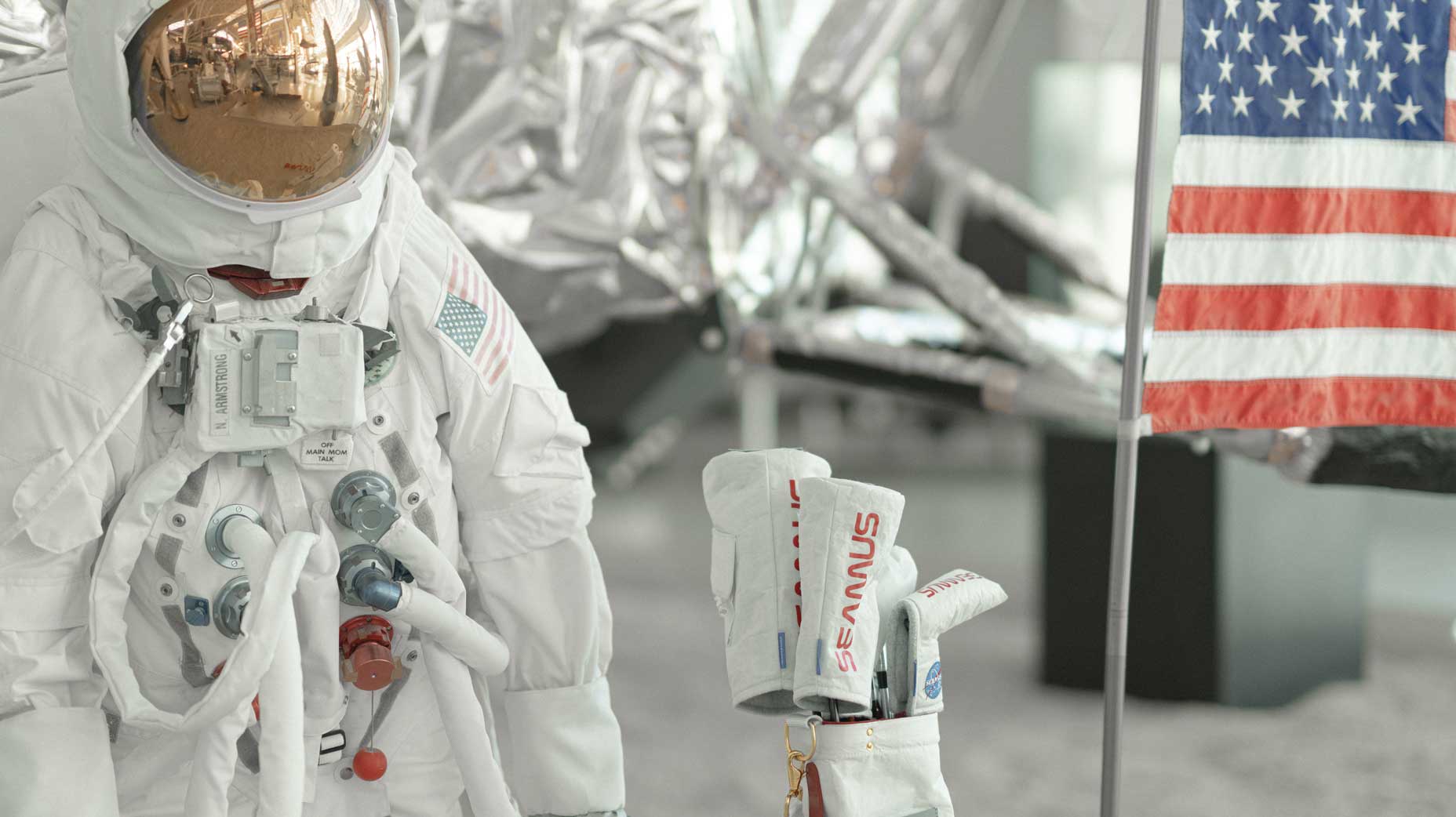 Check out the out-of-this-world Seamus Golf NASA-inspired collection