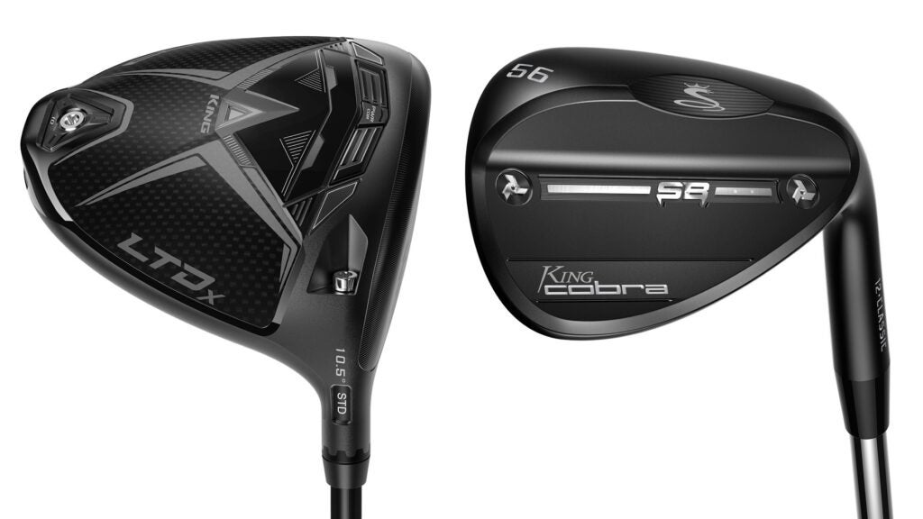 Cobra LTDx Black drivers and King Cobra Black wedges | First Look