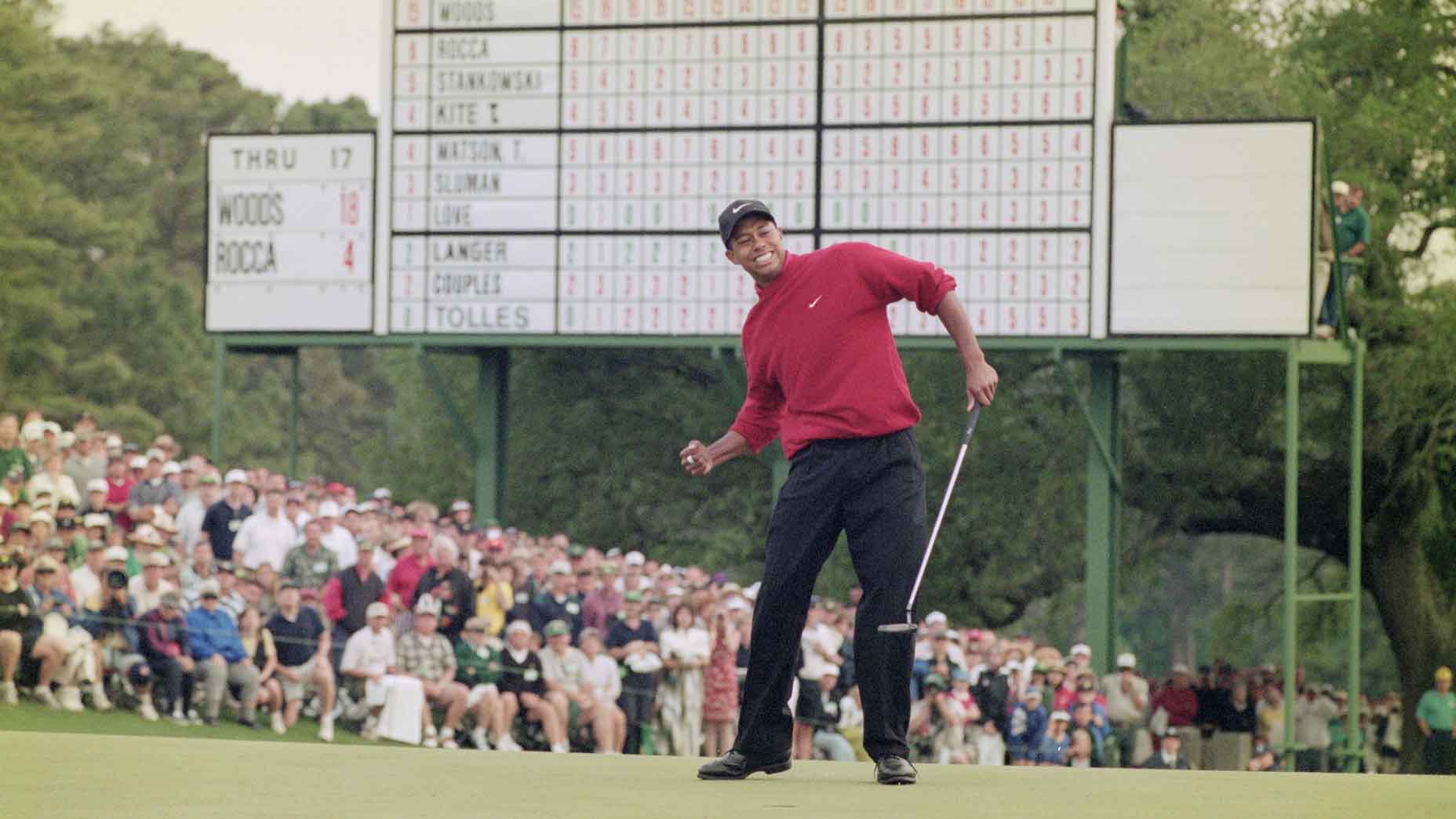 What it's like to play with Tiger Woods on the cusp of Masters victory