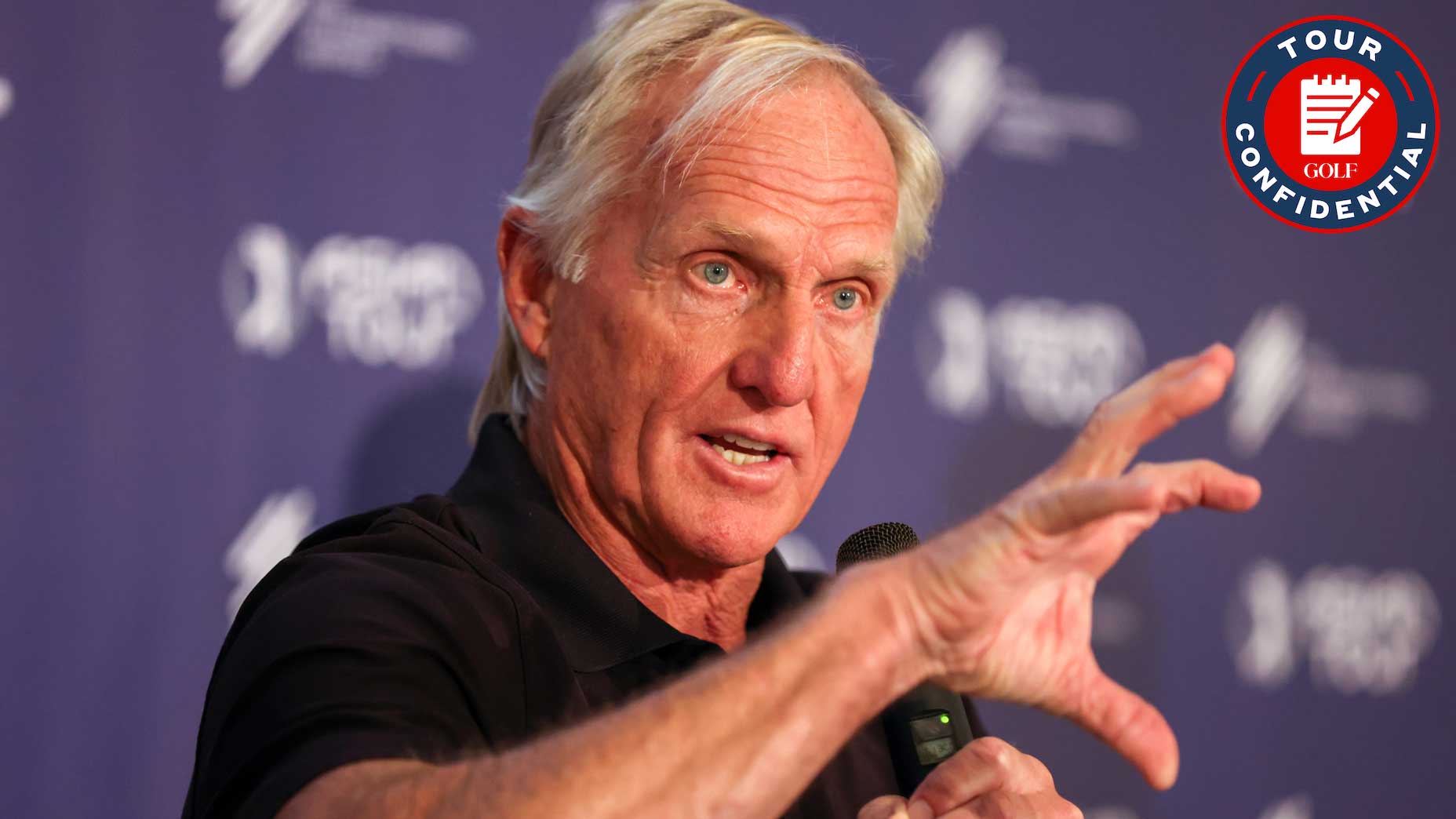 Greg Norman was in the public eye this week giving interviews about the latest developments at LIV Golf.