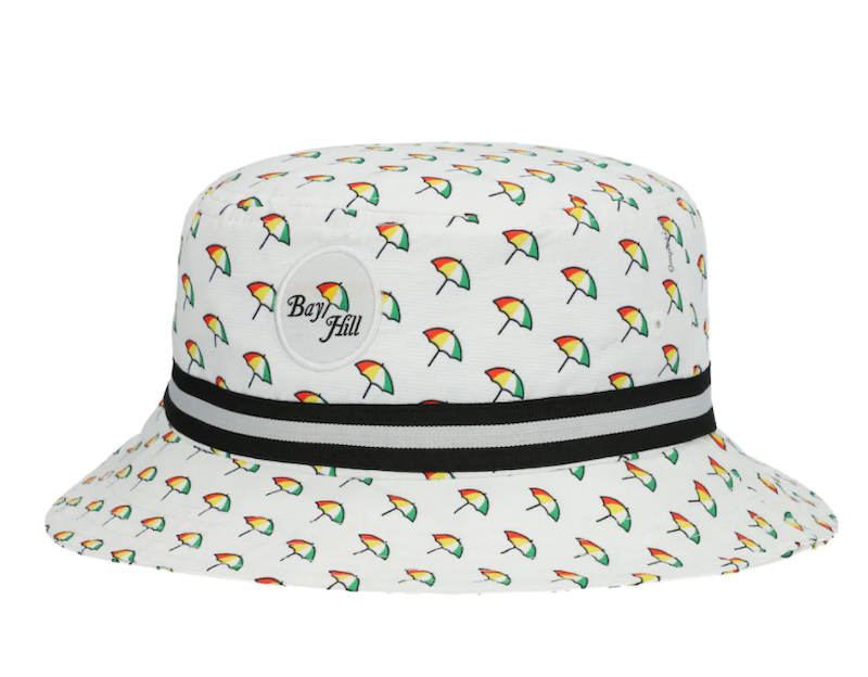 This flashy Bay Hill bucket hat pays homage to The King