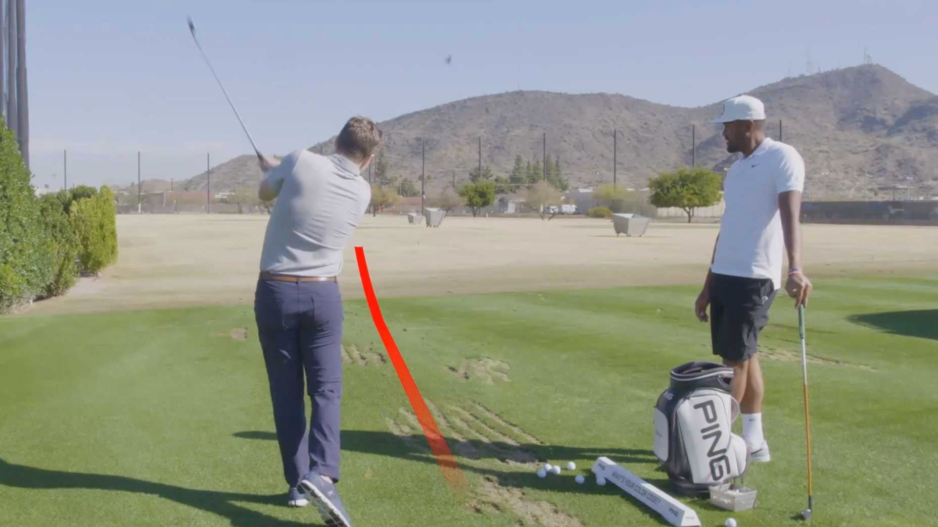 Pros Teaching Joes: How to hit a stinger with Tony Finau