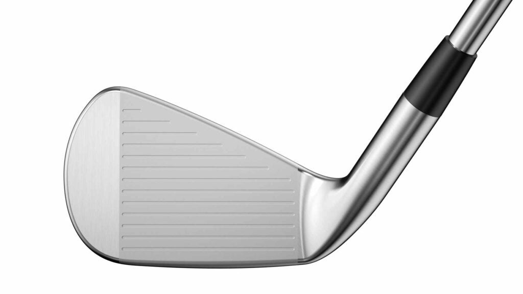 The face of a golf iron