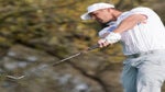 Bryson DeChambeau of the United States plays a shot on the 18th hole during the first day of the World Golf Championships-Dell Technologies Match Play at Austin Country Club on March 23, 2022 in Austin, Texas.