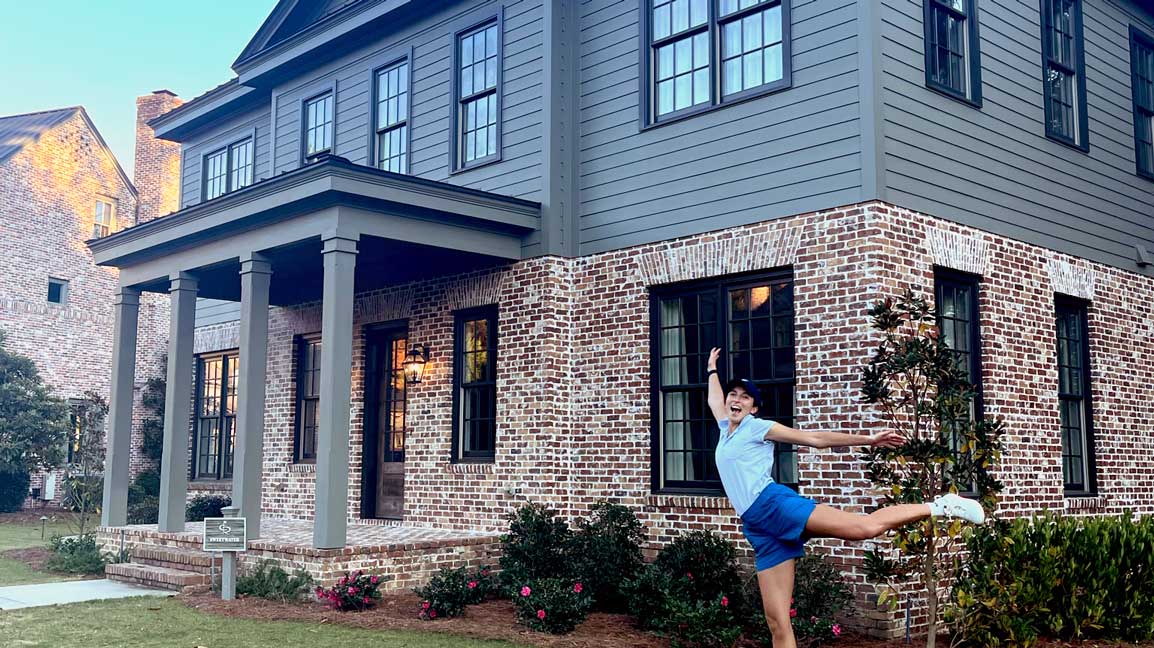 emily at cottage