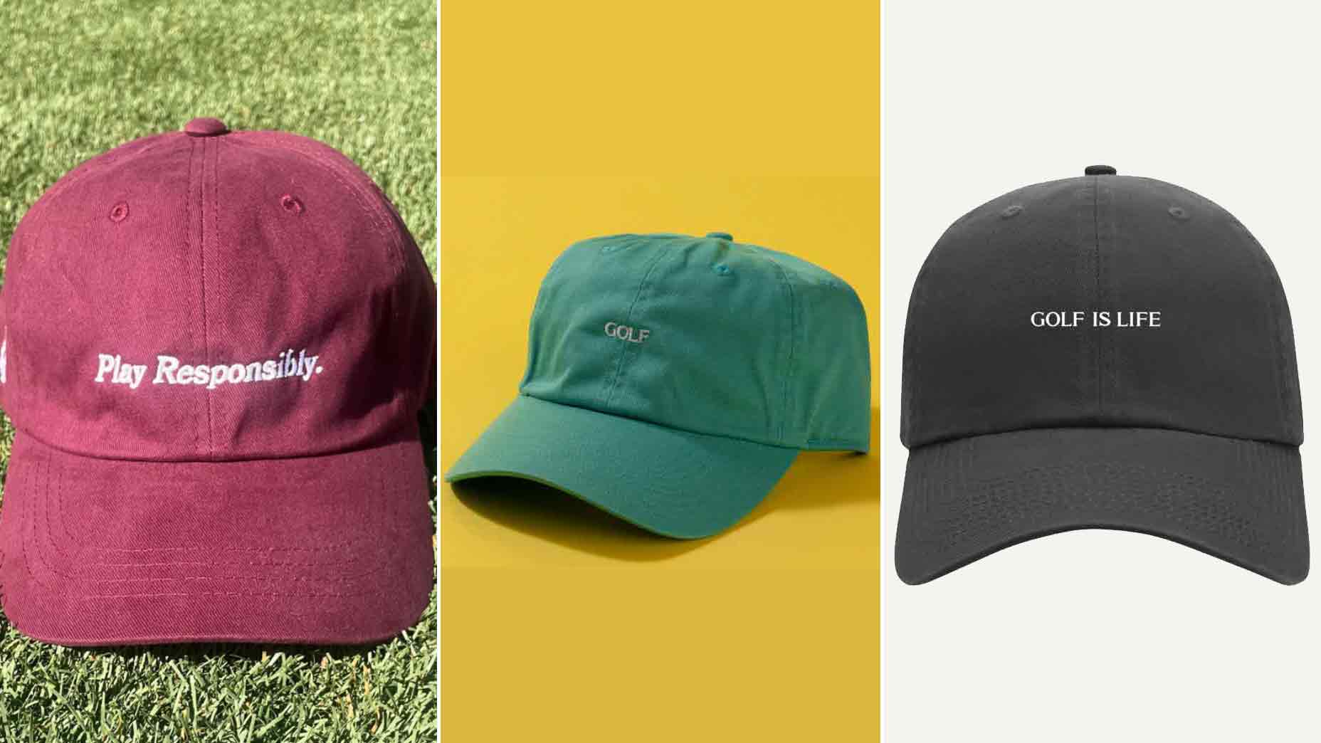These 5 relaxed GOLF hats are perfect on and off the course
