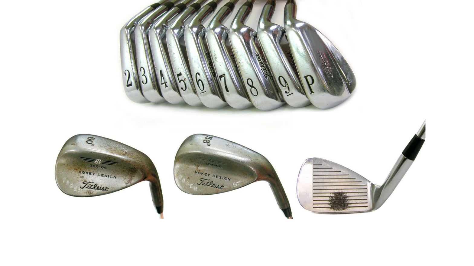 Tiger Woods' iconic irons are for sale — and they could set a record price