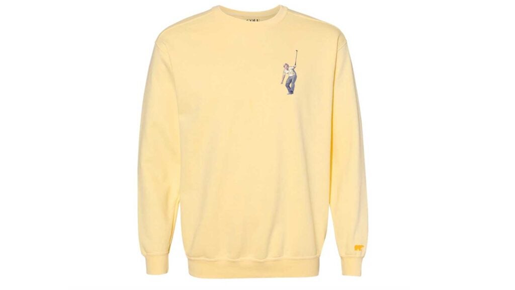 Jack Nicklaus '86 crewneck.