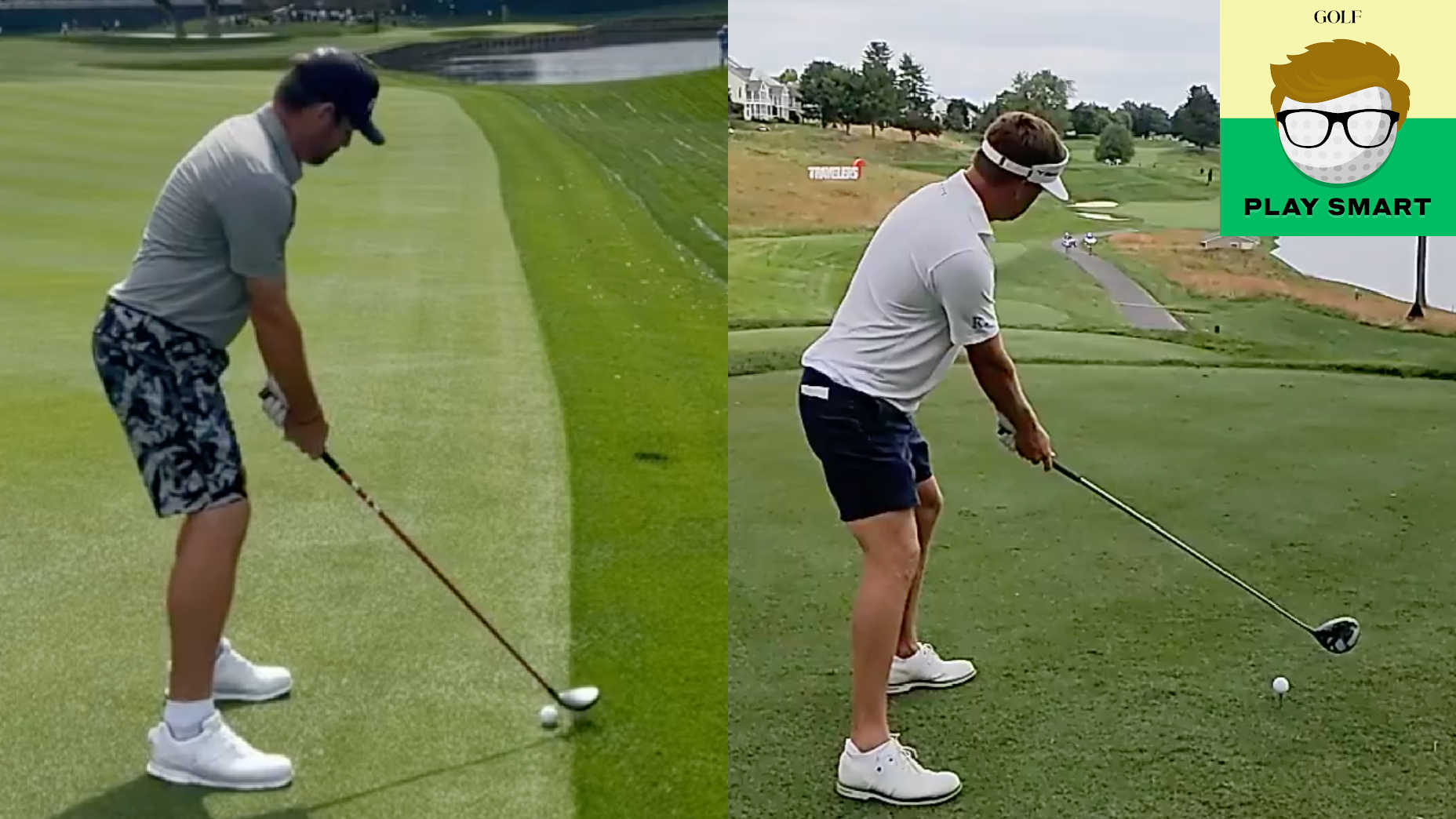 Are you standing too far from the ball? Here's how 2 Tour pros check