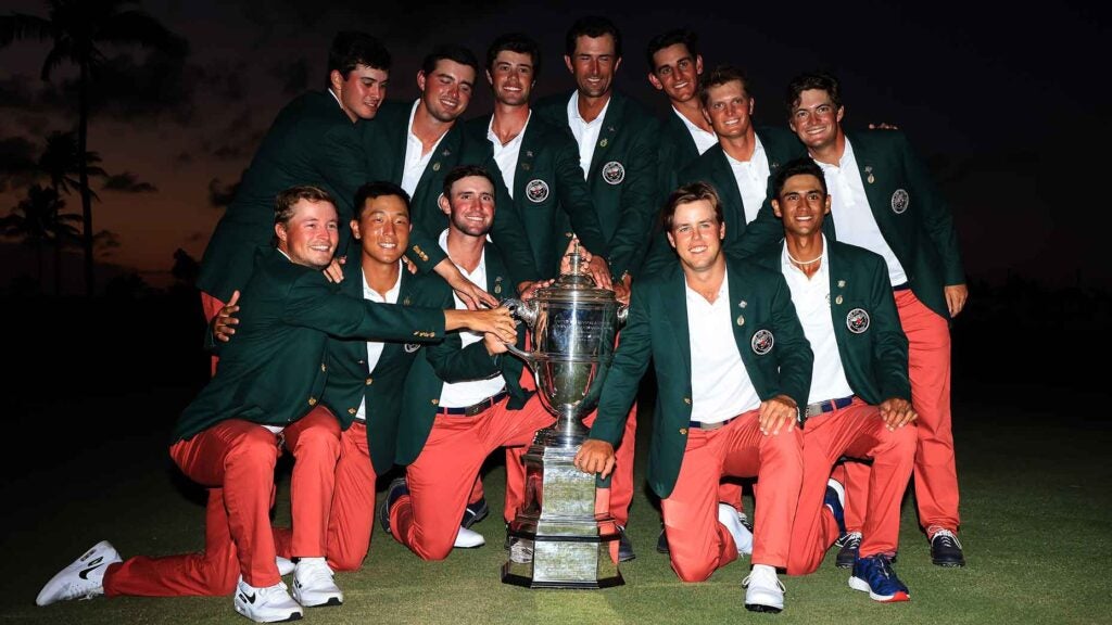 walker cup victory photo