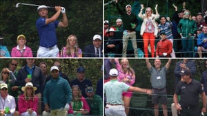 Masters 16th tee patrons