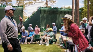 The Brown Family at Augusta National
