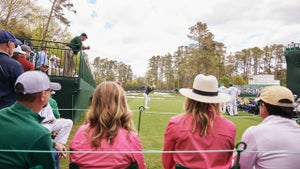 The Brown Family at Augusta National