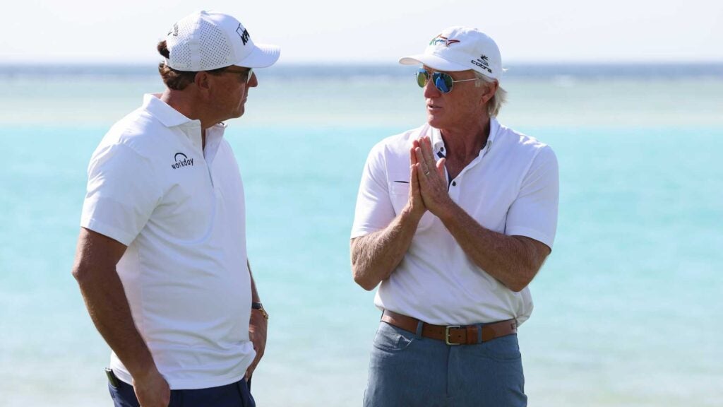 Phil Mickelson Greg Norman