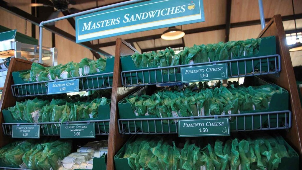 Masters sandwiches