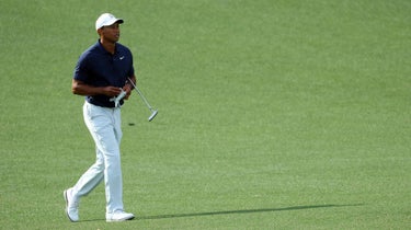 Tiger Woods spoke to the media at the Masters on Tuesday
