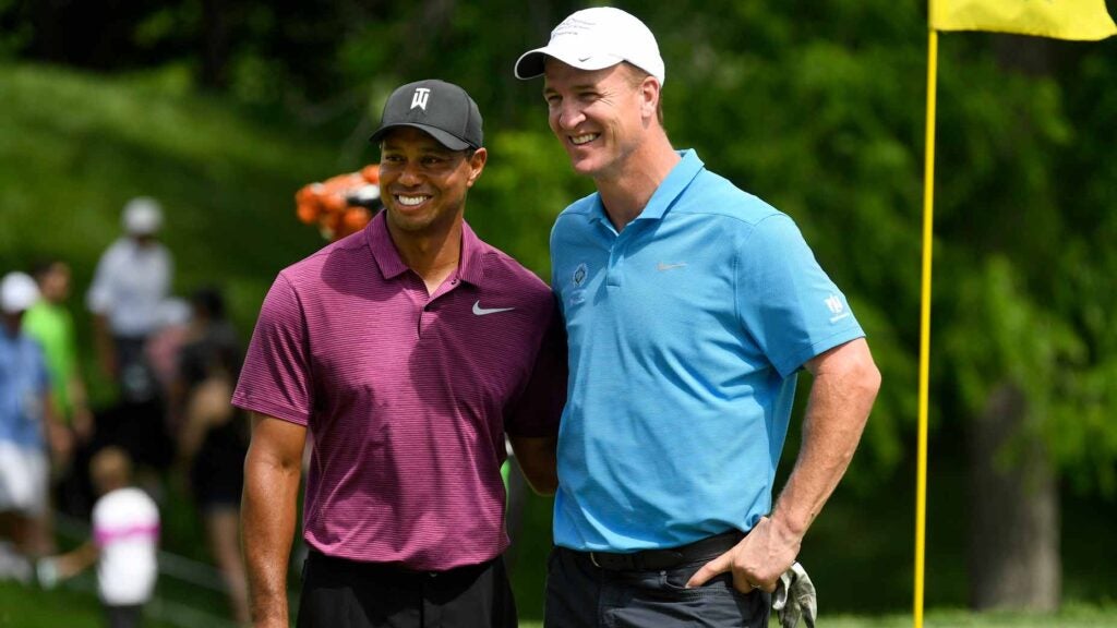 Tiger Woods and Peyton Manning.