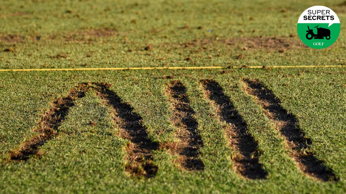 divots on a range