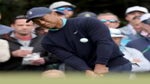 Tiger Woods hits shot during third round of 2022 Masers