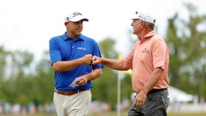 Bill and Jay Haas