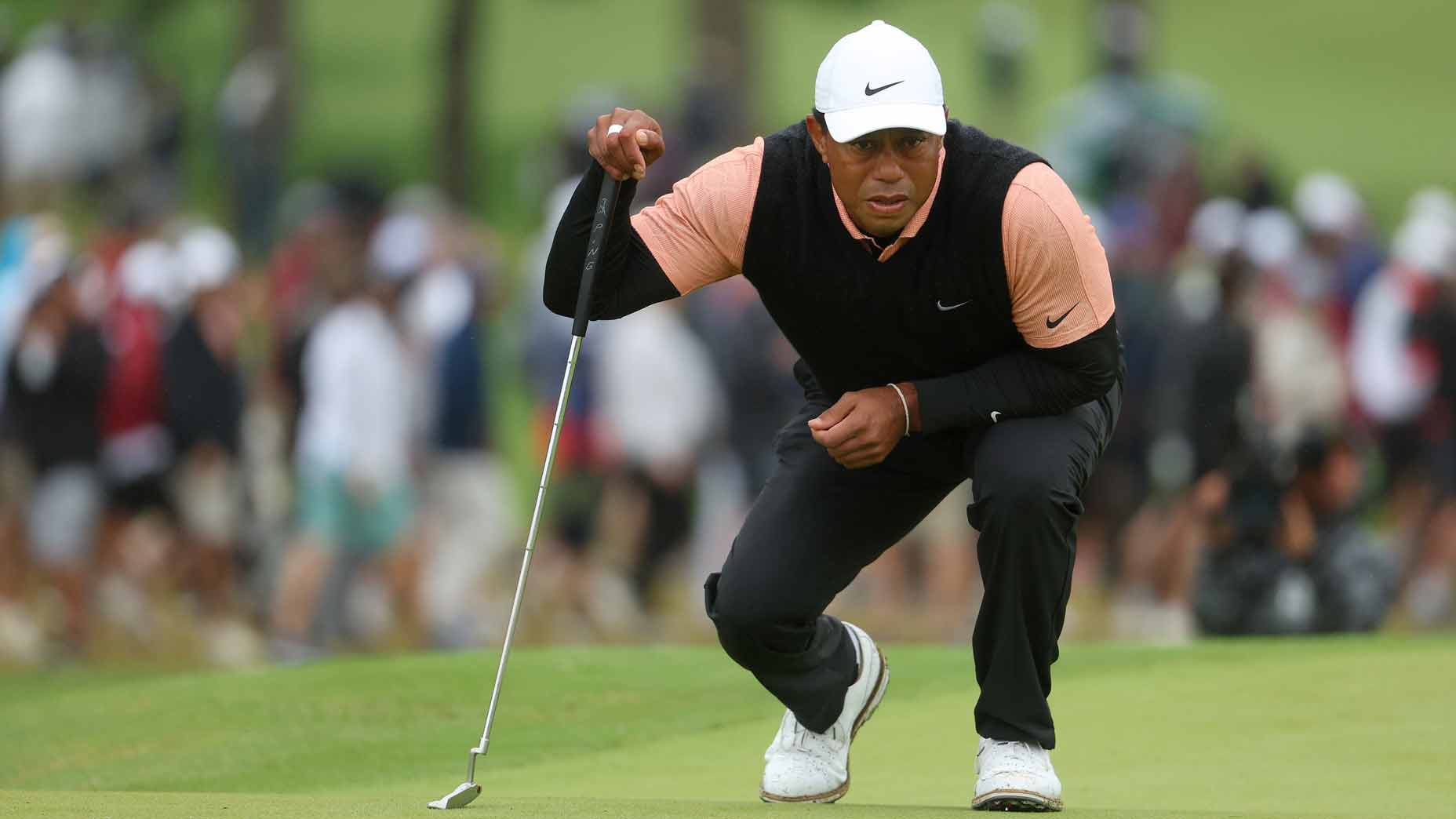 Tiger Woods withdrew after his third round at the PGA Championship.