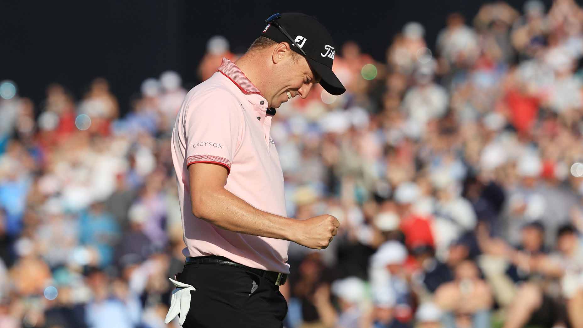 Justin Thomas won his second career major championship in a three-hole playoff at Southern Hills.