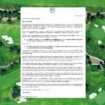 Premier Golf League Letter