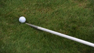 golf ball OB stake