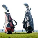 two golf bags