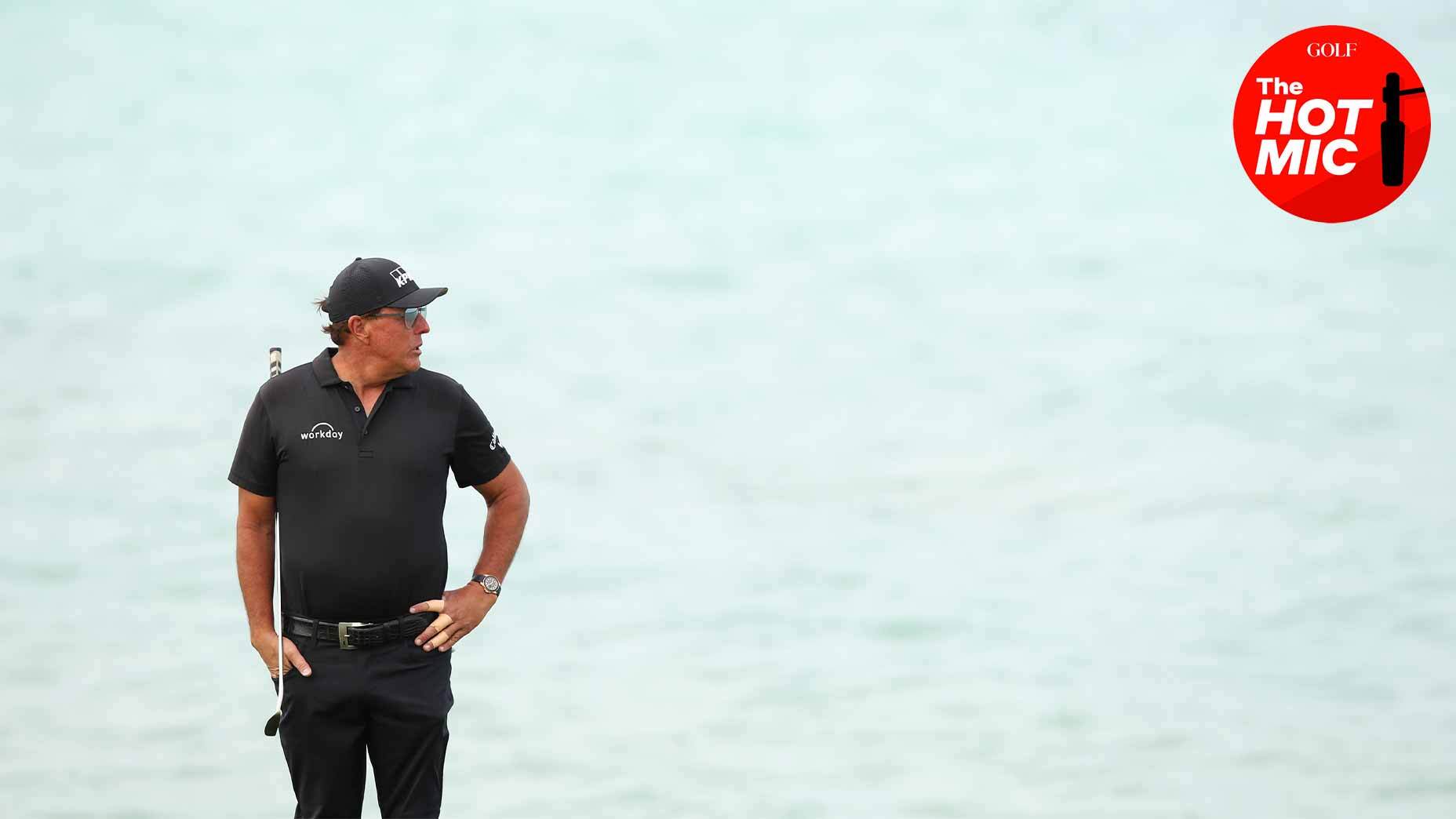 Phil Mickelson ugliness awkward for PGA Championship broadcasts